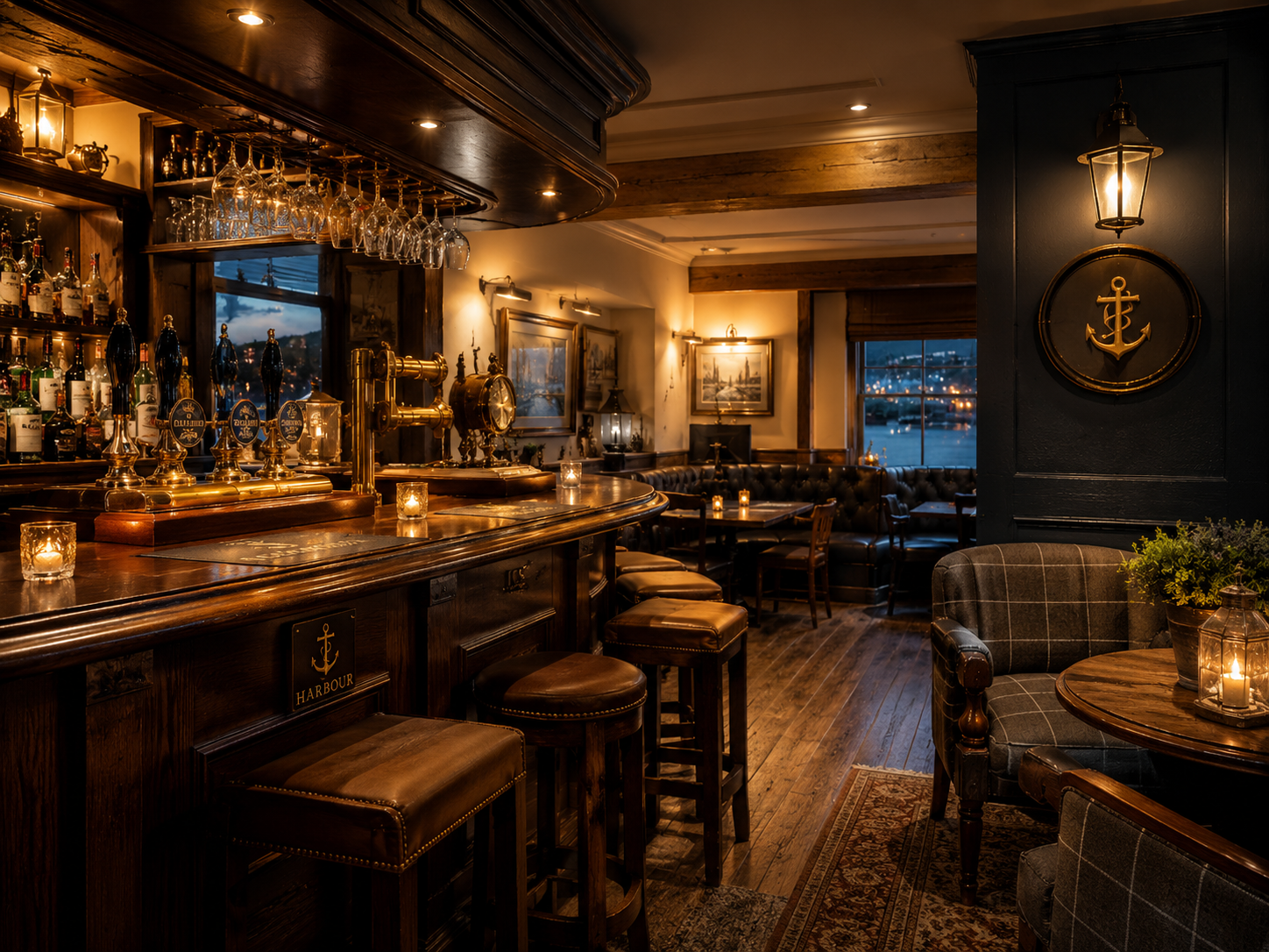 The Harbour bar interior
